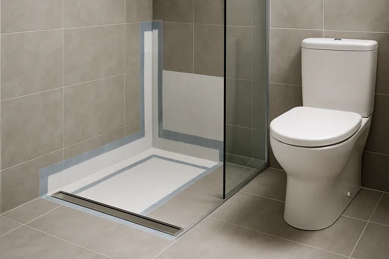 Techniek: waterdichting, afvoer en geluid