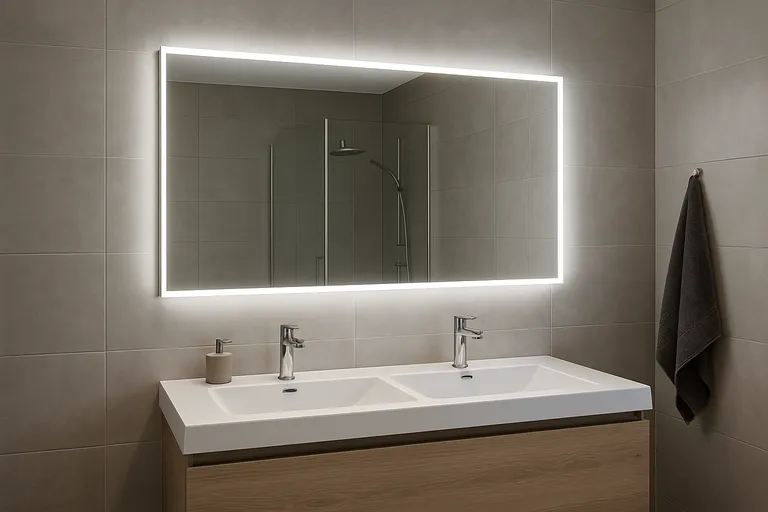 Hoe kies je de juiste badkamerspiegel met verlichting en verwarming 120 CM