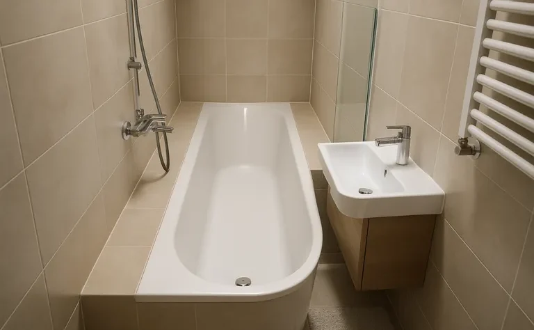 Slanke badkuip, groots effect: slimme keuzes voor de compacte badkamer