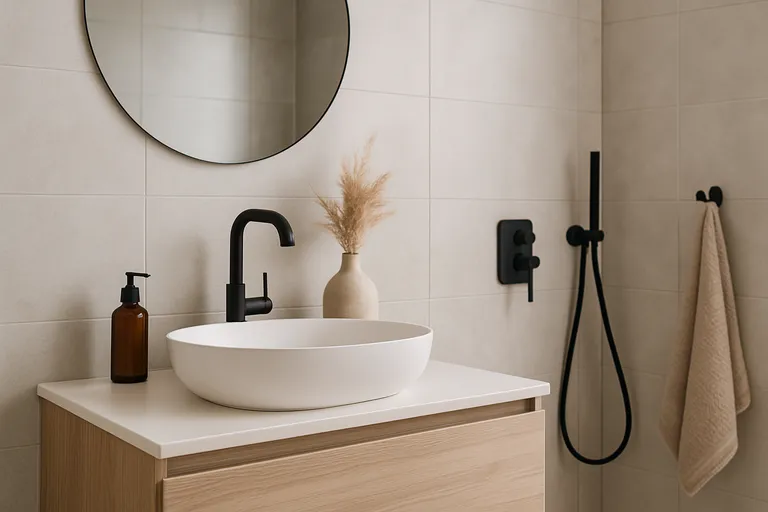 Styling en combinaties met zwarte kranen