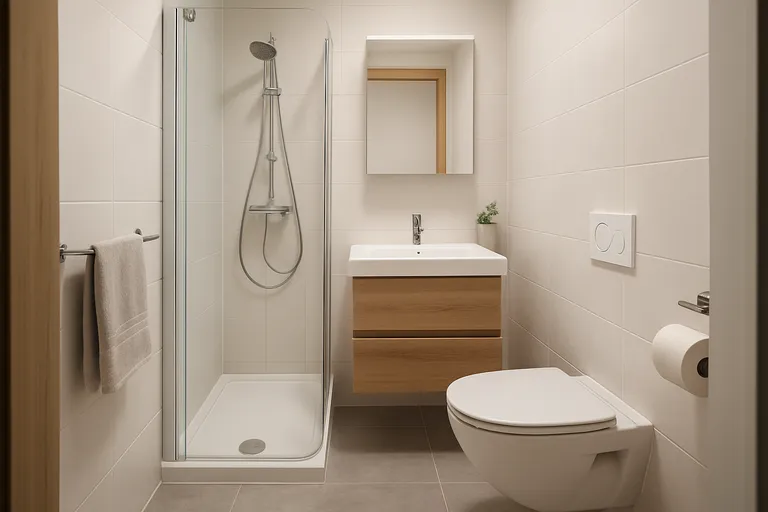 Wat zijn gangbare afmetingen voor een kleine badkamer