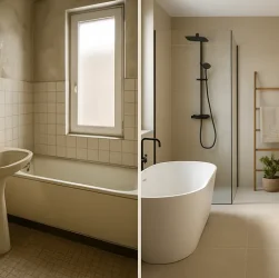 Duurzaam je badkamer verbouwen: van verouderd naar tijdloos comfort