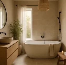 Van kleine ruimte naar stijlvol toevluchtsoord: geef je badkamer een serene spa-look